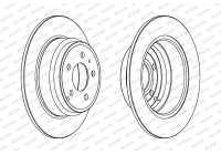 Brake Disc PREMIER Coat+ disc DDF552C Ferodo