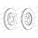 Brake Disc PREMIER Coat+ disc DDF588C Ferodo, Thumbnail 2
