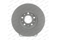 Brake Disc PREMIER Coat+ disc DDF605C Ferodo