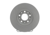 Brake Disc PREMIER Coat+ disc DDF605C Ferodo