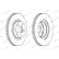 Brake Disc PREMIER Coat+ disc DDF679C Ferodo, Thumbnail 2