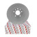 Brake Disc PREMIER Coat+ disc DDF698C Ferodo, Thumbnail 4