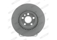 Brake Disc PREMIER Coat+ disc DDF760C Ferodo