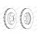 Brake Disc PREMIER Coat+ disc DDF762C Ferodo, Thumbnail 2