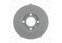 Brake Disc PREMIER Coat+ disc DDF795C Ferodo