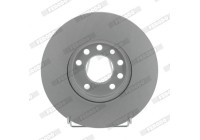 Brake Disc PREMIER Coat+ disc DDF810C Ferodo