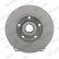 Brake Disc PREMIER Coat+ disc DDF830C-1 Ferodo