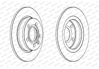 Brake Disc PREMIER Coat+ disc DDF847C Ferodo