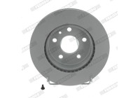 Brake Disc PREMIER Coat+ disc DDF860C Ferodo