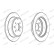 Brake Disc PREMIER Coat+ disc DDF869C Ferodo, Thumbnail 2