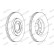 Brake Disc PREMIER Coat+ disc DDF927C Ferodo, Thumbnail 2