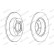 Brake Disc PREMIER Coat+ disc DDF952C Ferodo, Thumbnail 2
