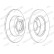 Brake Disc PREMIER Coat+ disc DDF952C Ferodo, Thumbnail 3