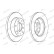 Brake Disc PREMIER DDF063 Ferodo, Thumbnail 2