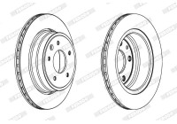 Brake Disc PREMIER DDF1004 Ferodo