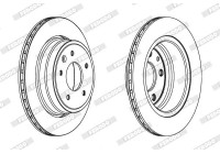 Brake Disc PREMIER DDF1004 Ferodo