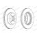 Brake Disc PREMIER DDF1006 Ferodo, Thumbnail 2