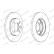 Brake Disc PREMIER DDF103 Ferodo, Thumbnail 2