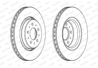 Brake Disc PREMIER DDF1031 Ferodo