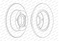Brake Disc PREMIER DDF1033C Ferodo