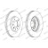 Brake Disc PREMIER DDF1042 Ferodo, Thumbnail 2