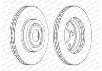 Brake Disc PREMIER DDF1064C Ferodo