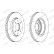 Brake Disc PREMIER DDF1068 Ferodo, Thumbnail 2
