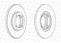 Brake Disc PREMIER DDF1076C Ferodo