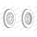 Brake Disc PREMIER DDF1085C-1 Ferodo, Thumbnail 2