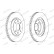 Brake Disc PREMIER DDF1096 Ferodo, Thumbnail 2