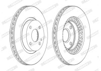 Brake Disc PREMIER DDF1105C Ferodo