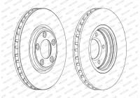 Brake Disc PREMIER DDF1107C Ferodo