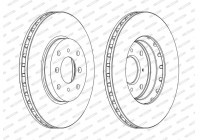 Brake Disc PREMIER DDF1119C Ferodo