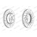 Brake Disc PREMIER DDF1120C-1 Ferodo, Thumbnail 2