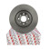 Brake Disc PREMIER DDF1122 Ferodo, Thumbnail 3