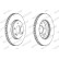 Brake Disc PREMIER DDF1135 Ferodo, Thumbnail 2