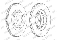 Brake Disc PREMIER DDF1175C Ferodo