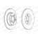 Brake Disc PREMIER DDF1177C Ferodo, Thumbnail 2