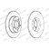 Brake Disc PREMIER DDF1177C Ferodo, Thumbnail 2