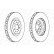 Brake Disc PREMIER DDF1180 Ferodo