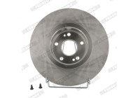 Brake Disc PREMIER DDF1205 Ferodo