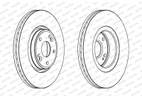 Brake Disc PREMIER DDF1205 Ferodo