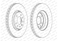 Brake Disc PREMIER DDF1215C Ferodo