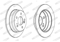 Brake Disc PREMIER DDF122 Ferodo