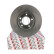 Brake Disc PREMIER DDF1228 Ferodo, Thumbnail 3