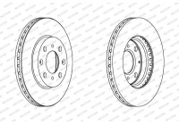 Brake Disc PREMIER DDF1231C Ferodo