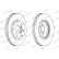 Brake Disc PREMIER DDF1263C Ferodo, Thumbnail 2