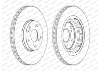 Brake Disc PREMIER DDF1266C Ferodo