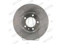 Brake Disc PREMIER DDF1272 Ferodo