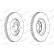 Brake Disc PREMIER DDF1274C-1 Ferodo, Thumbnail 2